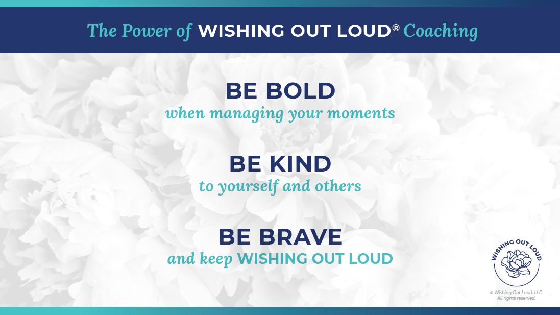 the Power of Wishing Out Loud slide