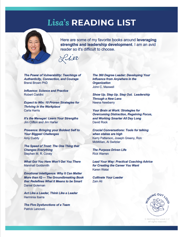 Lisa’s recommended coaching reading list